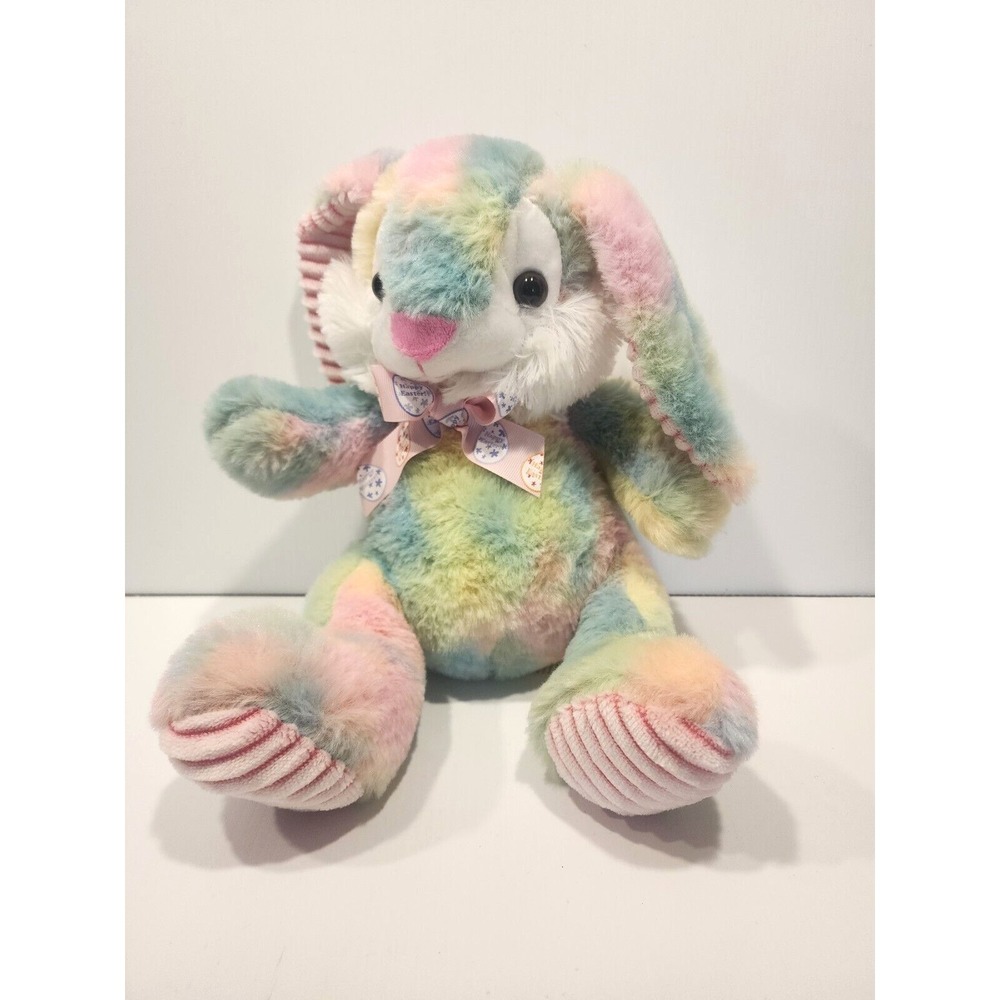 Homerbest Happy Easter‎ tye dye bunny   12"    EUC